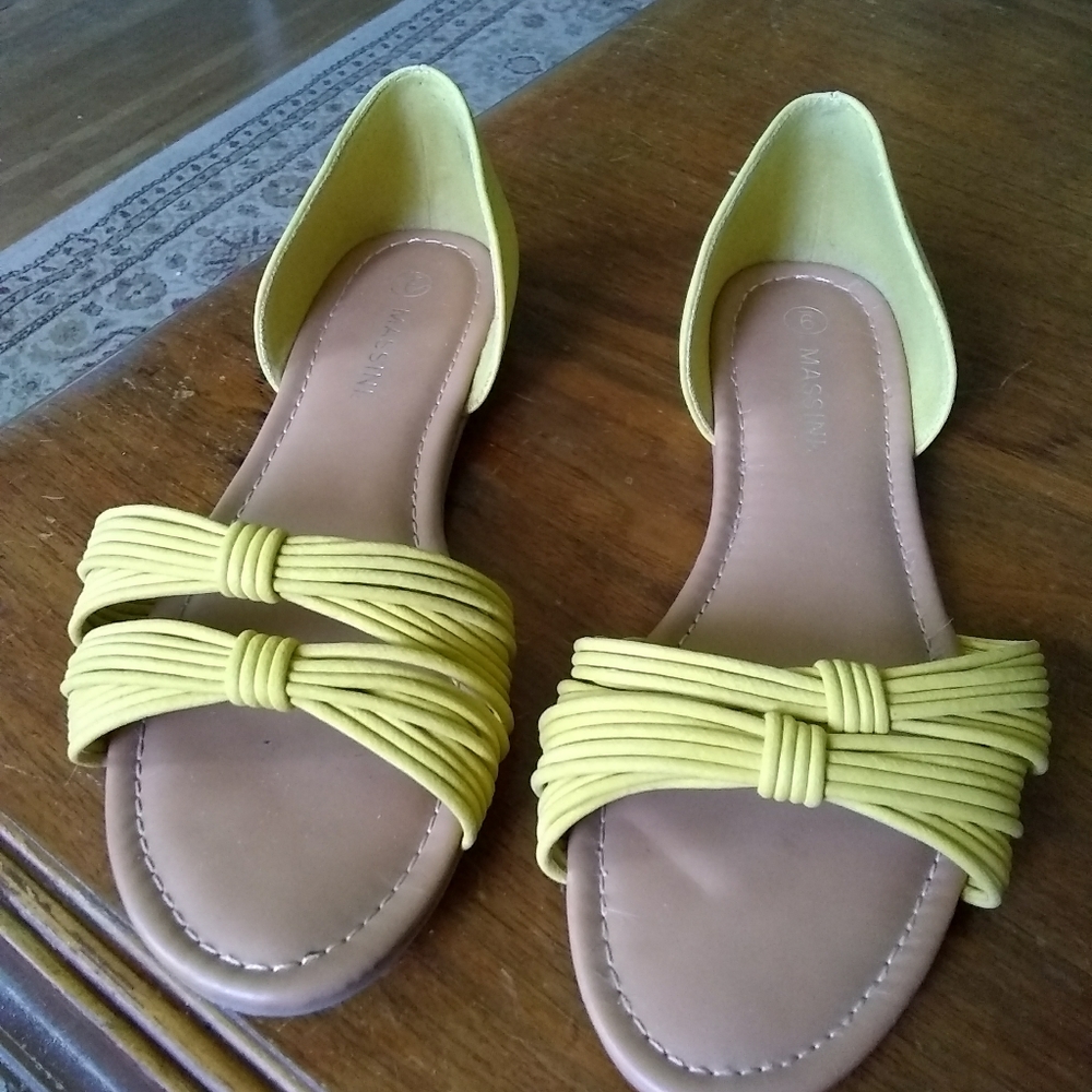 Yellow Sandals